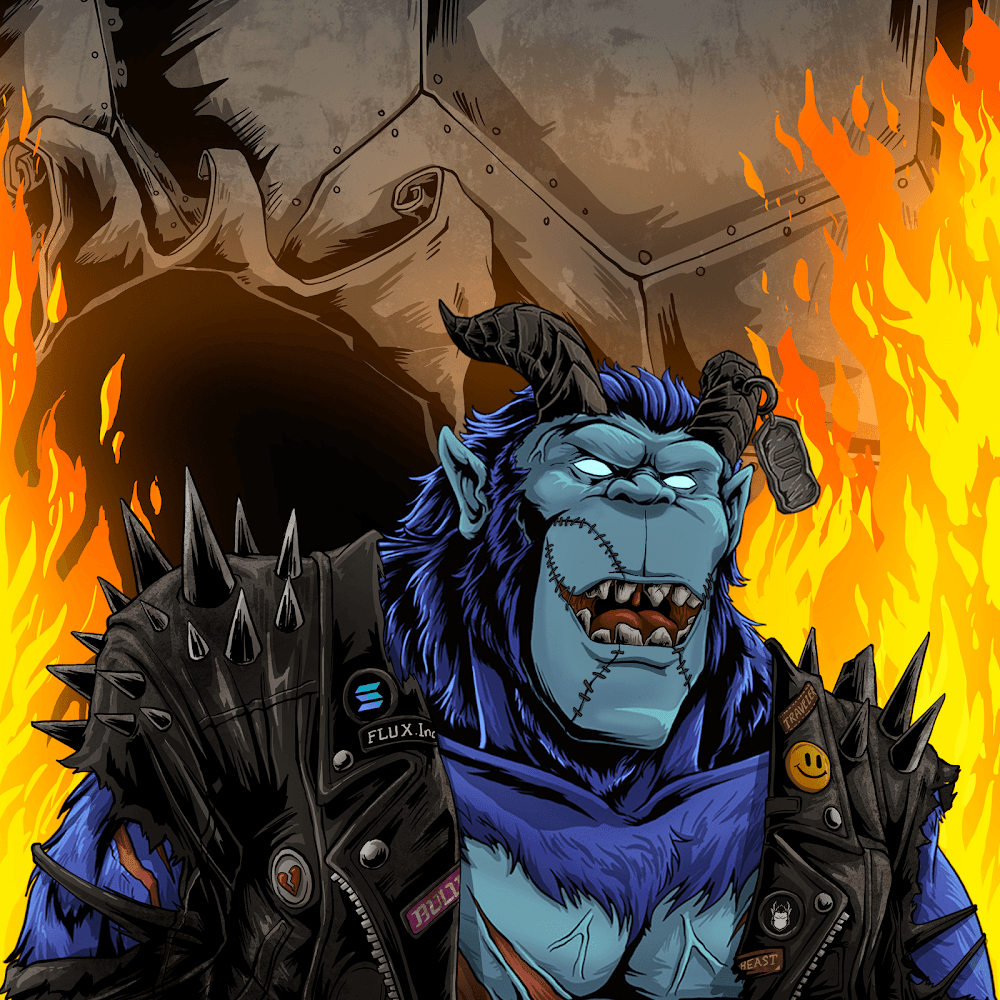 If you haven’t minted at least 1 <a href="/FluxInc_/">Flux Inc.</a>  Portal Beast why not?
.12 Sol 
The art is fantastic 
Their utility is strong AF
Plus a community full of legends