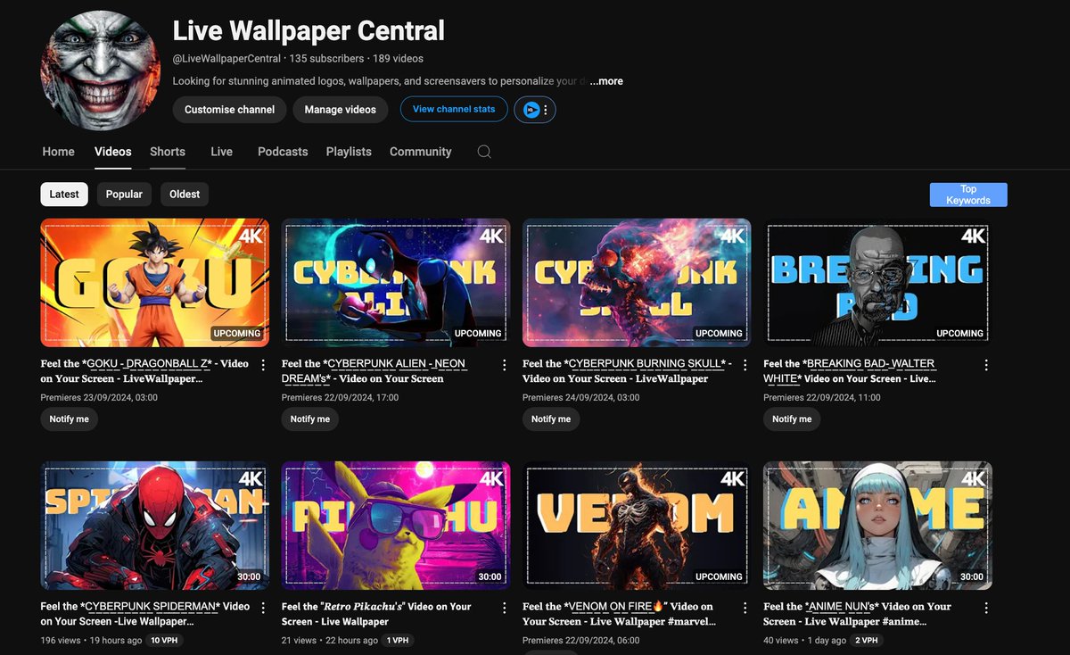 prasannavenkat7's tweet photo. @DailyKombat Lately in love with this @YouTube channel, please check out their content
Link - https://t.co/btxSsOdsZ5

#asmr #wallpaper #trending https://t.co/WEyRbzUoNd