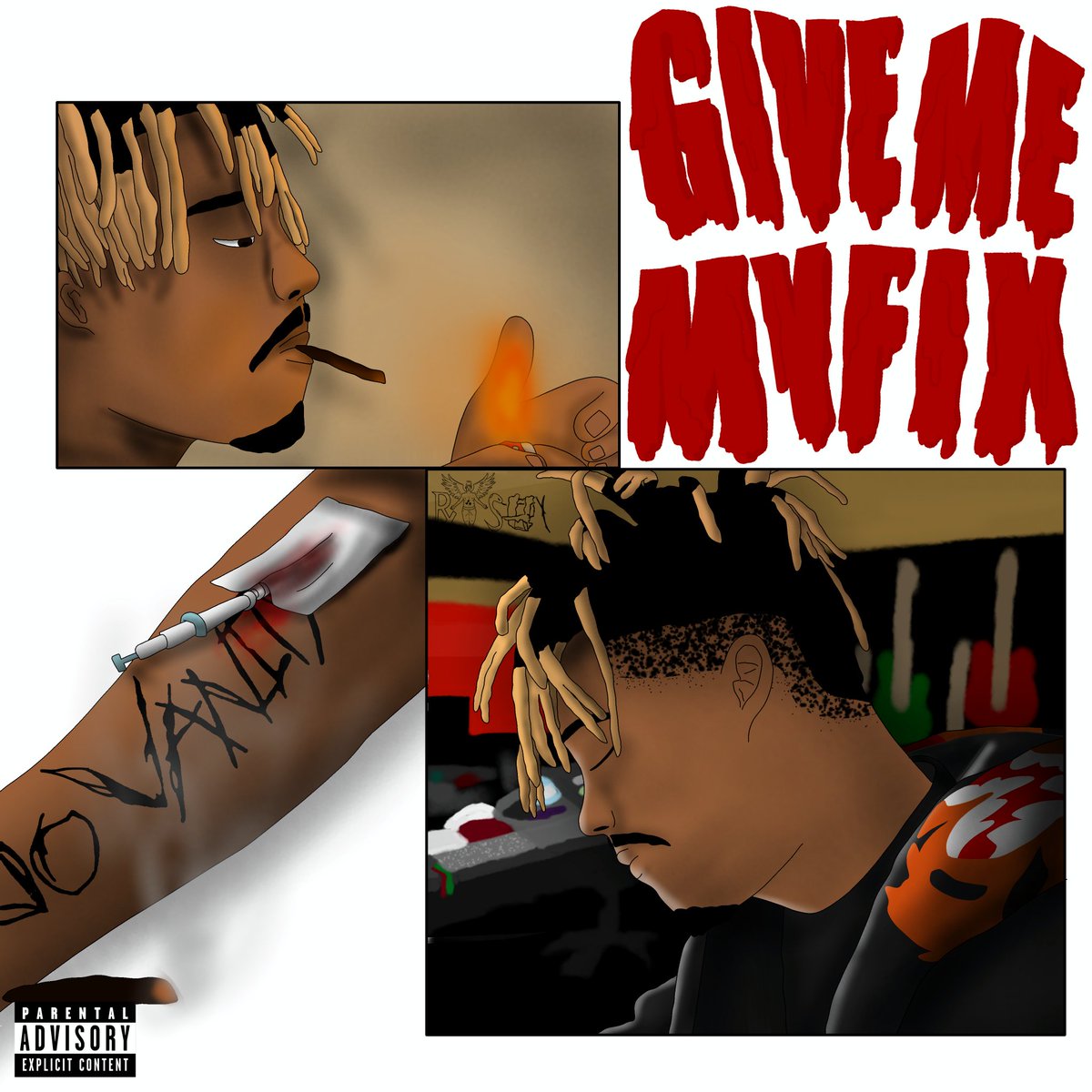 r4shy999's tweet photo. Give Me My Fix/Crack Addict/ 4 AM Concept Cover Art By Me!
(@Majinboofs inspired) https://t.co/4h4SXqqecT
