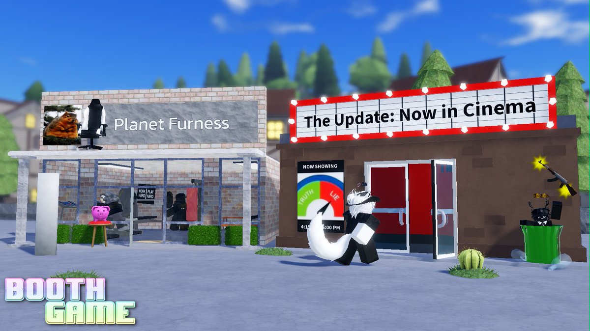 RobloxBoothGame's tweet image. Update yea, props and nametags and serverbrowser and more stuff, yea yippie go play, hurray
roblox.com/games/83512484…
#ROBLOX #RobloxDev #BoothGame