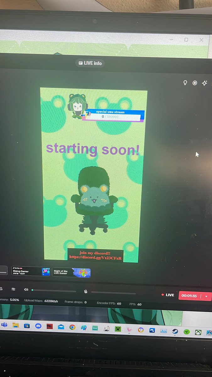 KeroKeroGemu's tweet photo. And we are LIVE!! Come chat with me!! 

#vtuber #tuberen #envtuber
#vtuberuprising #vtubersarestillwatching
#TikTokLIVE #streamersoftiktok #streamer
#StreamerCommunity #animetiktok #animefan https://t.co/Y3QeKt7mZk
