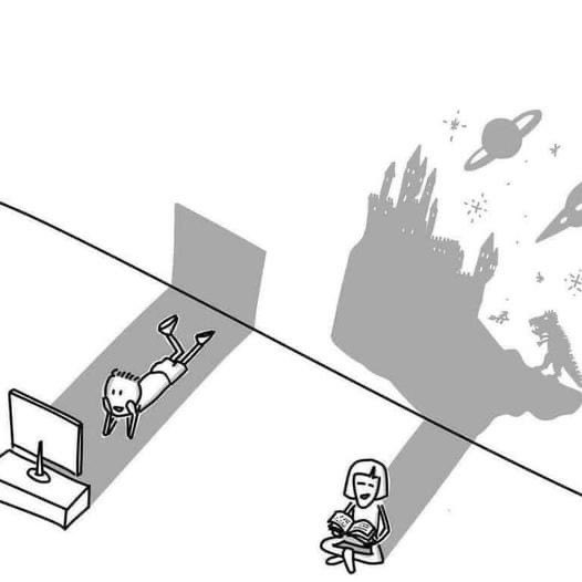 I have been an avid reader since grade school. I recently found out that not all people are wired to read and able to imagine the story coming to life in their minds. I am fortunate to be in the group of people with a vivid imagination while reading. Books come alive for me.