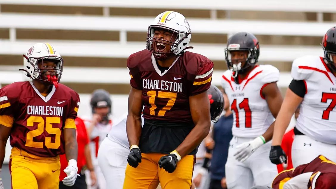 daniels_khalil's tweet photo. After a Great Gameday Visit and phone call with @CoachHBecker 
I am blessed to receive an offer from The University of Charleston!! https://t.co/Fs4QzsCnQN