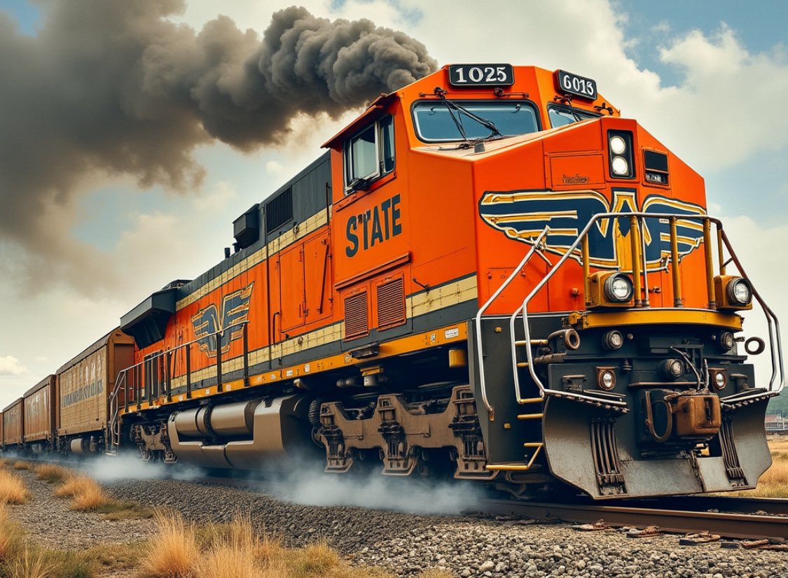 OrangeBeaverYNK's tweet photo. #OrangeExpress #GoBeavs https://t.co/C2uVQR5trQ