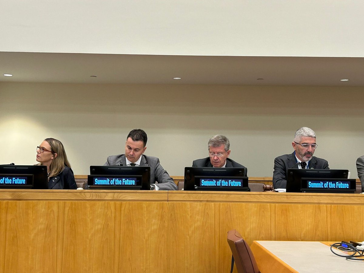 SpainUN's tweet image. &quot;Foresight is the key to unlocking the full potential of multilateralism&quot;. 

📸 @Hectorgomezh at the side event &quot;Futures Thinking and Strategic Foresight to Safeguard Future Generations”. #ActionDays #FutureLabs