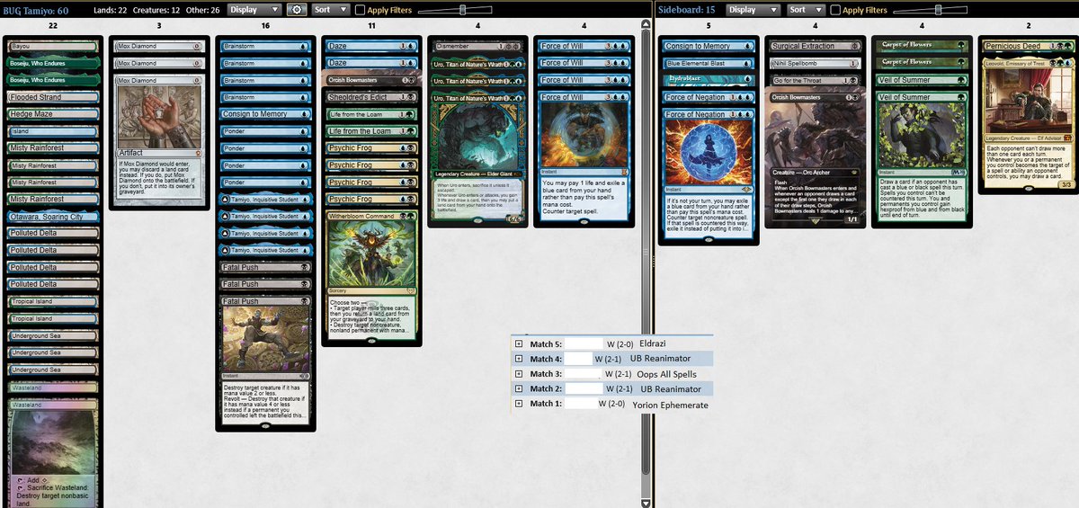 AetherVjorn's tweet photo. First league after not playing since the ban and got a trophy with my same 75. Deck still feels great https://t.co/Udt1kdawOI
