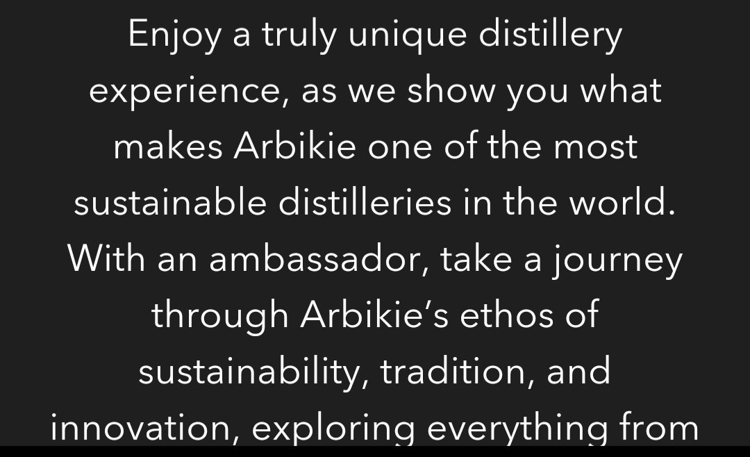Iain A Stirling (@iainastirling) on Twitter photo Our new Sustainability Experience. Come, learn & taste what makes us one of the world's most #sustainable distilleries <a href="/Arbikie/">Arbikie Distillery</a>.
arbikie.com/pages/sustaina…
#sustainability #experience #arbikie #distillery #dmc #angus #scotland #scotlandtravel #scotlandisnow #visitscotland Our new Sustainability Experience. Come, learn & taste what makes us one of the world's most #sustainable distilleries <a href="/Arbikie/">Arbikie Distillery</a>.
arbikie.com/pages/sustaina…
#sustainability #experience #arbikie #distillery #dmc #angus #scotland #scotlandtravel #scotlandisnow #visitscotland