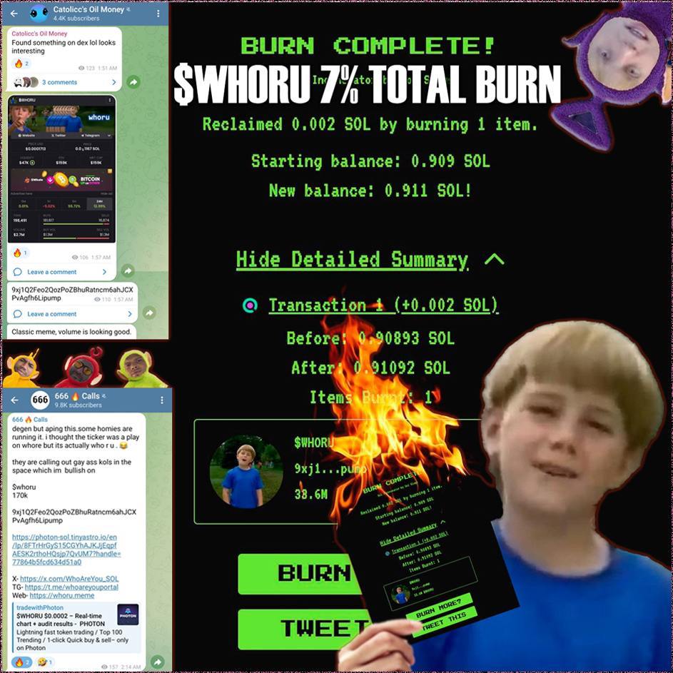 WhoAreYou_SOL's tweet photo. Quick recap of the last 24 hours for $whoru. 7% burned, multiple trusted KOLs on board, and exposing some of the bad actors in this space. Excited to see what the next 24 hours bring. 9xj1Q2Feo2QozPoZBhuRatncm6ahJCXPvAgfh6Lipump https://t.co/LerawMQoWb