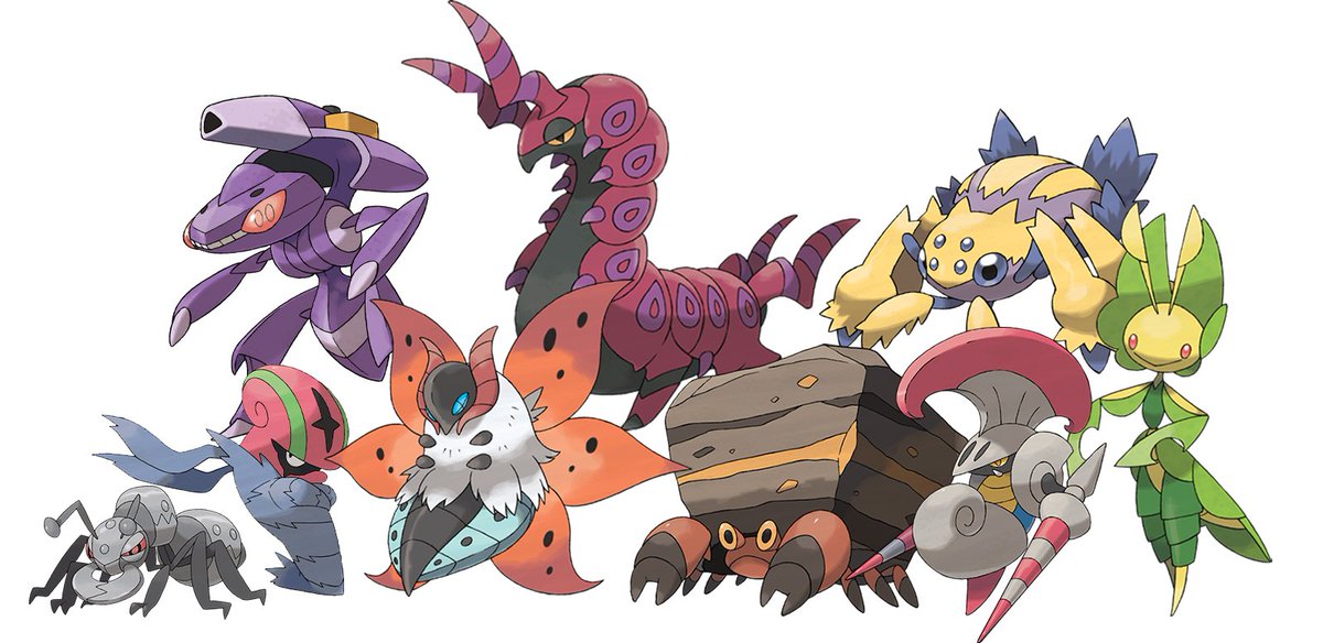 Ben_Faulstick's tweet photo. Why did Unova bug types just go absolutely all in for no reason?

Like you cannot even argue Unova doesn't have the best bug roster as a collective. https://t.co/vGLiBK5Dls