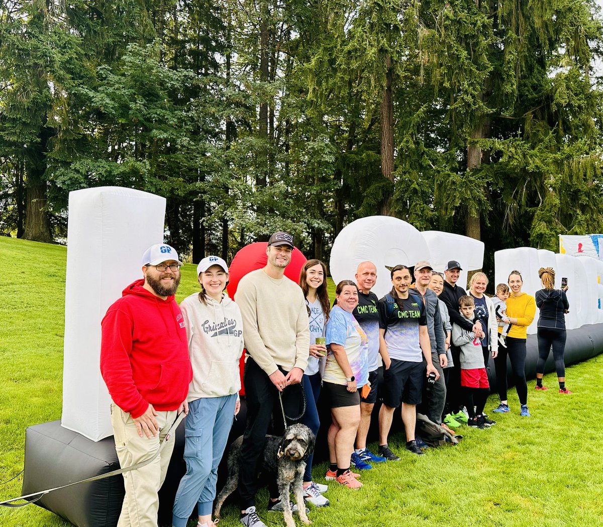 Supporting  a great cause at St. Jude Run/Walk