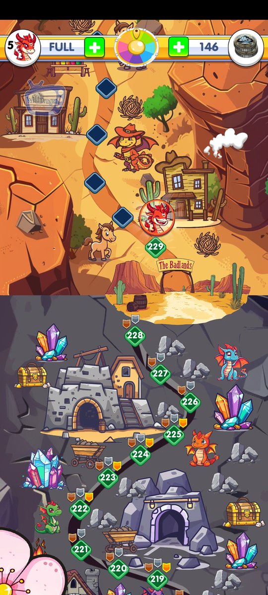 sixyo's tweet image. Survived The Mines and entered The Badlands!! Not sure if that's a good thing though... 🤔😅
Now let's explore what's going on there in Dragon World Smash It!
Platinum Coins piling up! 😎
#DragonWorld #DragonEgg #SpaceDragon #SmashIt #TheConfluence #MobileGaming #web3game…