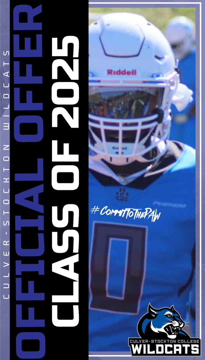 DominicFasano_'s tweet photo. Excited to announce that culver Stockton college has offered me. Thank you @CoachCutshaw for the offer very excited for the opportunity! https://t.co/hgpcr0M5kK