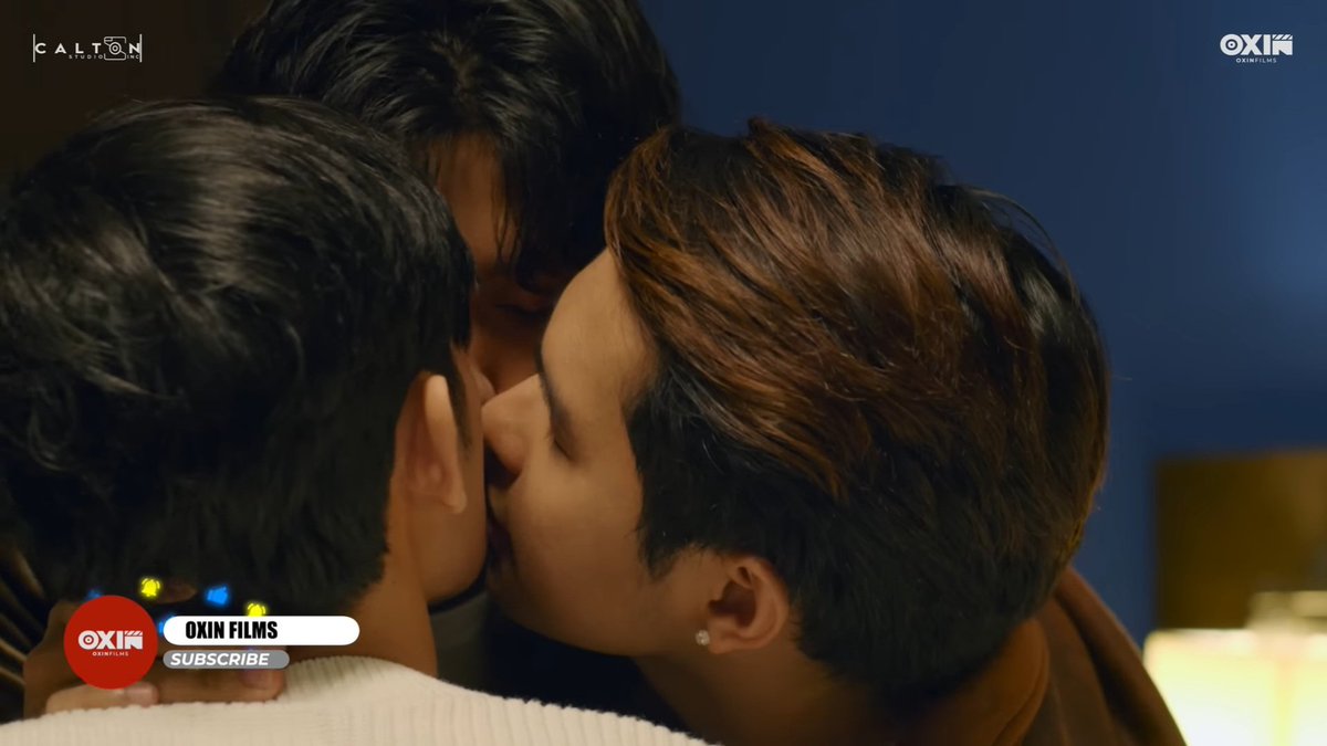 iamroberte's tweet photo. A relationship with three hearts can be fragile, where one misstep can tip the balance and leave someone feeling left out- Unknown

Throuple. My dream fantasy. Sana all. Soon 😂

#SkyValley #SkyValleySeries #SkyValleyEp10 #JamesLucero #TimTuppil #JakeVillamor #OxinFilms #pinoybl https://t.co/TBtZ2GteUr