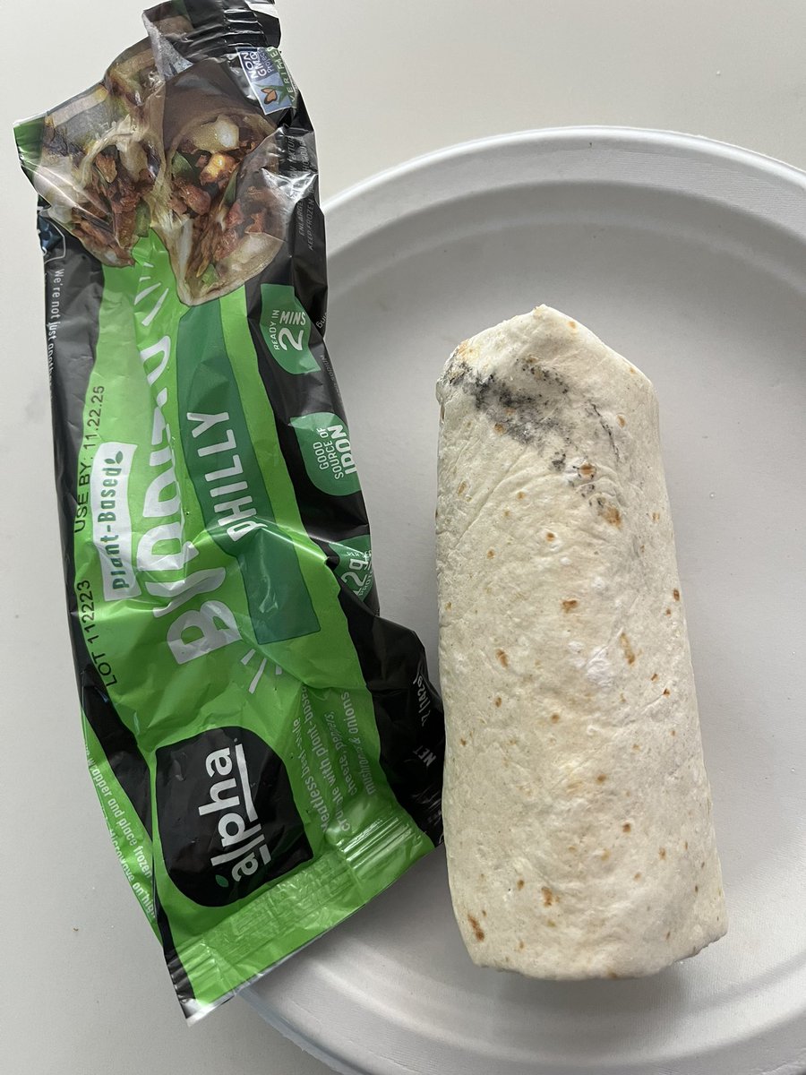 sunfloraleaf's tweet photo. @alphafoods what is on my burrito? 🤨 looks too suspicious to eat….now I’m down $4 and have no burrito 😒 https://t.co/u9vOR3QYPO