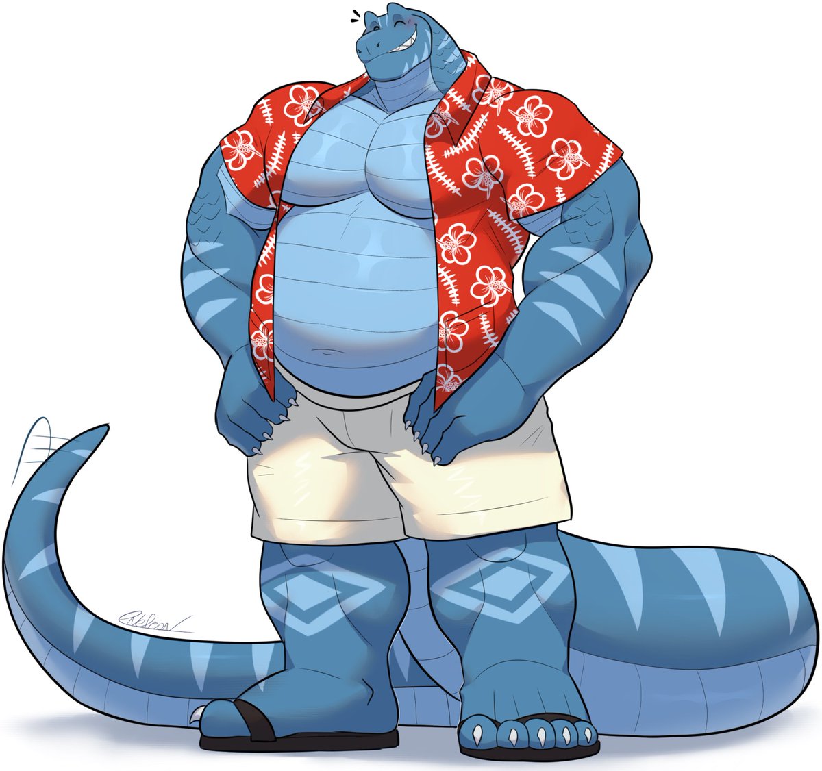 ThesharkSame's tweet image. Commission for @SebHecc
