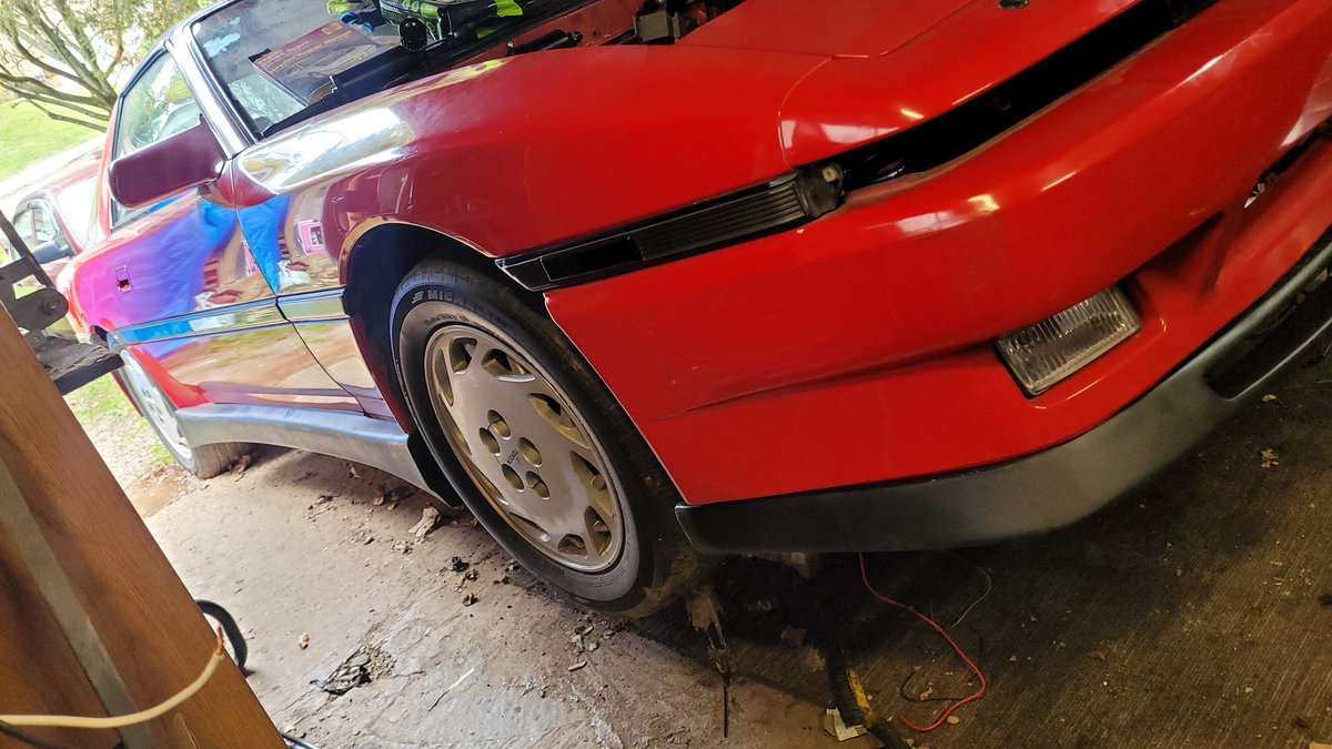 CryptoBlades300's tweet photo. Project is nearing completion...
A lot to do, but a lot has been done.
Hopefully this will all be done by the next Gunmakers meetup. I really love this car on roadtrips. https://t.co/NKGSu5EdIV