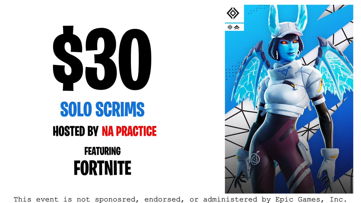 NaPracServer's tweet photo. Hosting $30 USD Fortnite SOLO Scrims💸

🗓️: Sunday, Sept 22 @ 12:00 PM PST / 3:00 PM EST

Help spread the word:
1: Like ♥️ &amp; Retweet
2: Tag a friend in the comments

Join our Discord (link in bio or comments) https://t.co/ivzbSt28pY