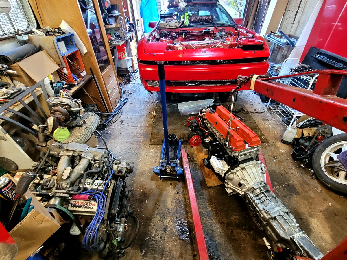 CryptoBlades300's tweet photo. Project is nearing completion...
A lot to do, but a lot has been done.
Hopefully this will all be done by the next Gunmakers meetup. I really love this car on roadtrips. https://t.co/NKGSu5EdIV