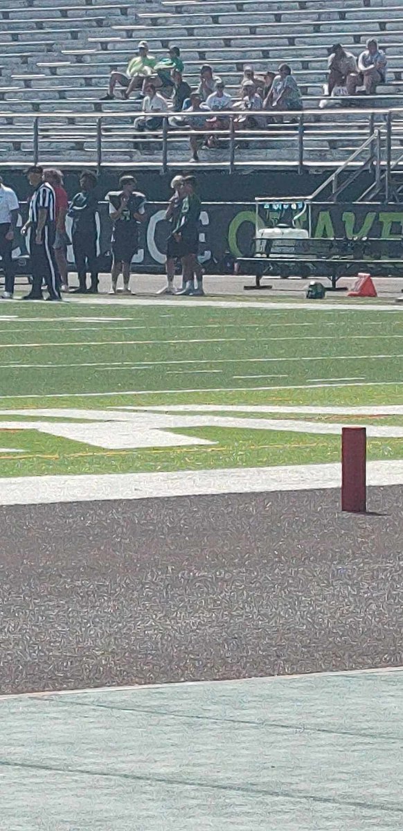 Had a game day visit today at Wilmington college. It was a very good atmosphere. The players were really nice. Had a good time, other than it being super hot out. Thank you <a href="/JeremyHarris_31/">Jeremy D. Harris</a>, <a href="/Coach_Griffin32/">Kevin Griffin</a> and <a href="/CoachKBurke3/">Kevin Burke</a> for the invite