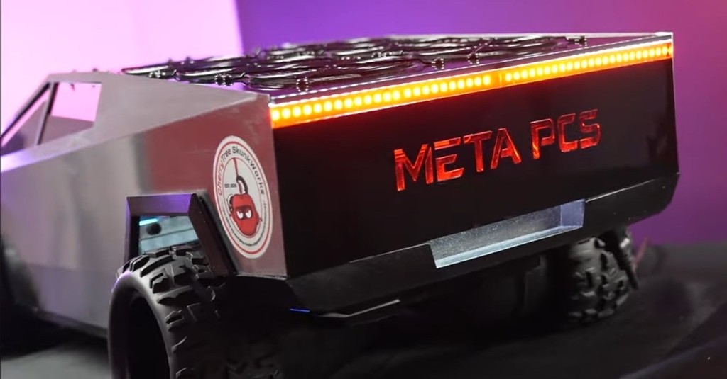 CherryTreeInc's tweet photo. 🔥👀 Check out the @METAPCs build for our Cybertruck PC case on their YouTube channel 👉 https://t.co/i8JmK0kACH

#pc #cybertruck #tesla #elonmusk #cybertruckpc #pcmasterrace #pcbuild #custompc #custompcbuilding #custompcs #skunkworks #cherrytreeskunkworks #cherrytreeinc #metapcs https://t.co/BrOmLcjrmD