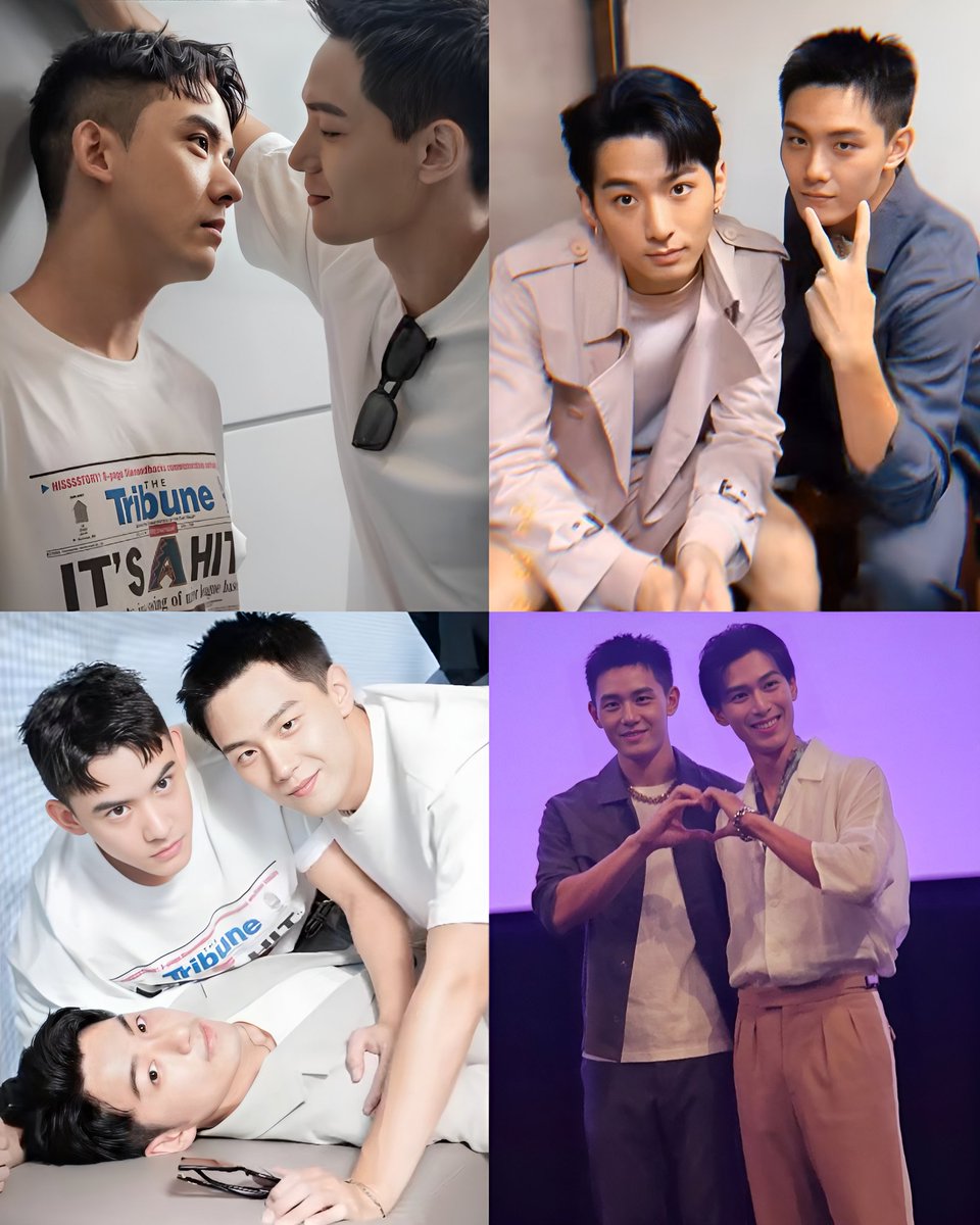 _TinnyCat_'s tweet photo. Why does Andy look good with everyone? GIVE ME HIS SERIES ALREADY 😫🙏🏻 
#Jedchung #Andychen #Stanhuang #Adamtsai https://t.co/DmV0QD6ijv