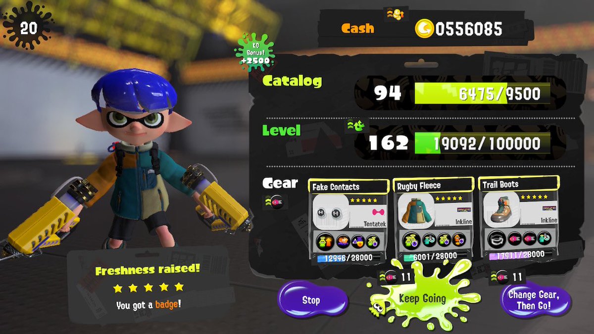 glugginq's tweet photo. finally!!! #Splatoon3 #NintendoSwitch https://t.co/NughoiUvoq