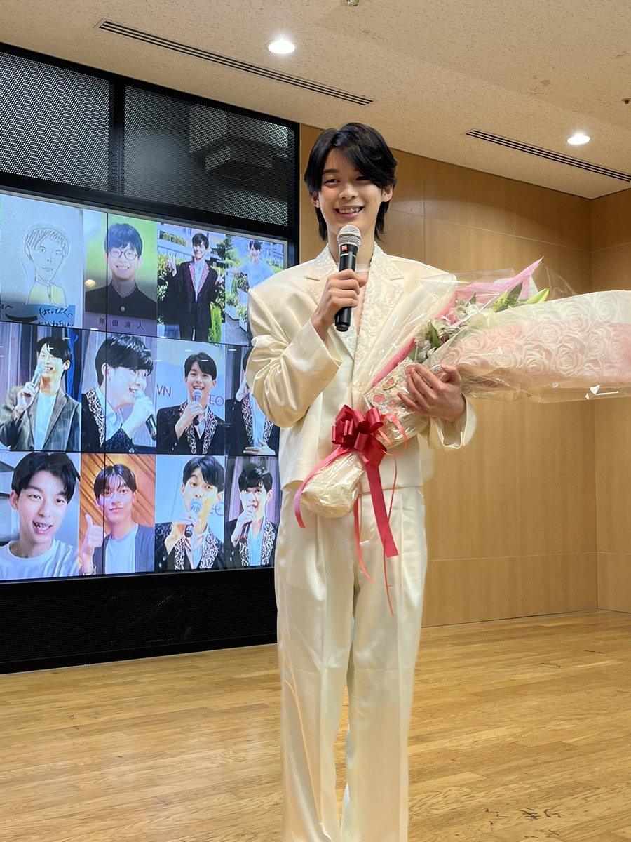 ぽぽ君22歳誕生日おめでとう🎉　ぽぽふぁむさんと楽しく応援しますね📣
#原田波人生誕祭