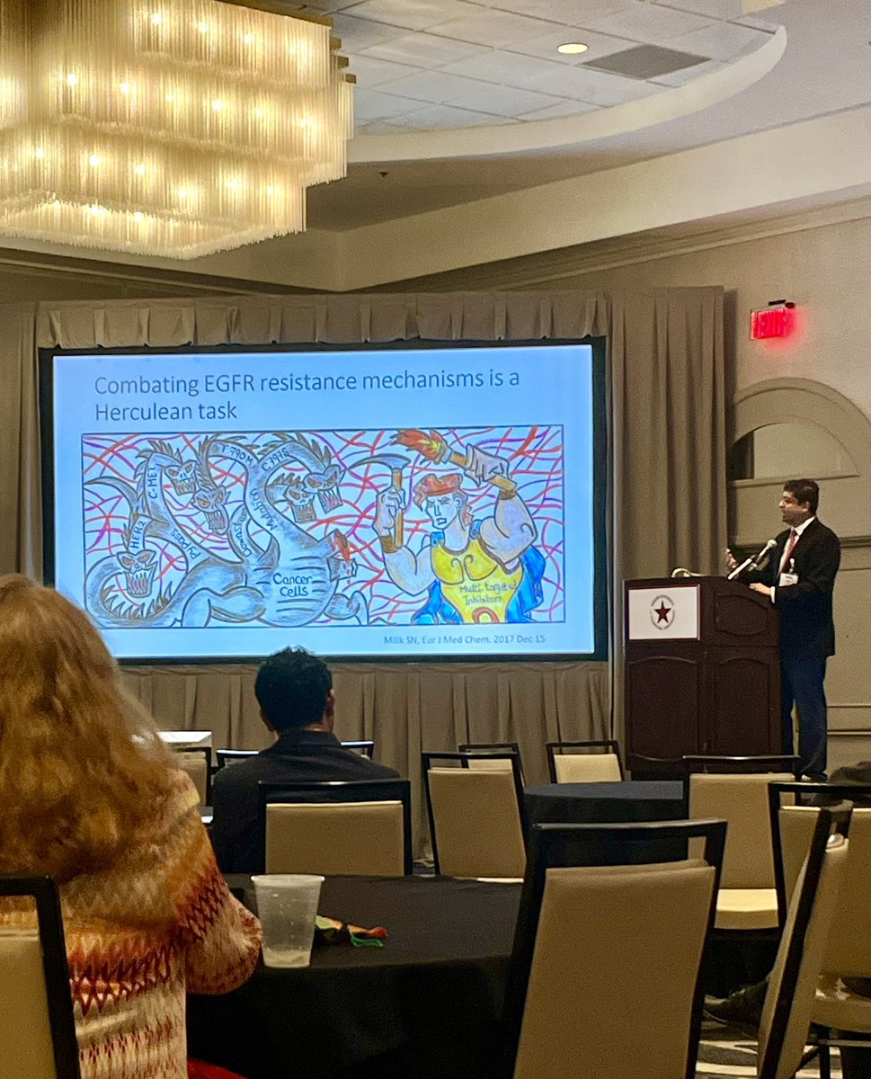 mjmoussa_'s tweet image. 🙌 Honored to meet int’l #PrecisionMedicine leader Dr. @VivekSubbiah at #TxSCO2024!

💊Inspiring talk on tumor-agnostic drug development (targeting NTRK, BRAF, HER2, etc.) &amp;amp; enlightening perspectives on gradual revolution of #CancerData to the AI-powered multi-input model!