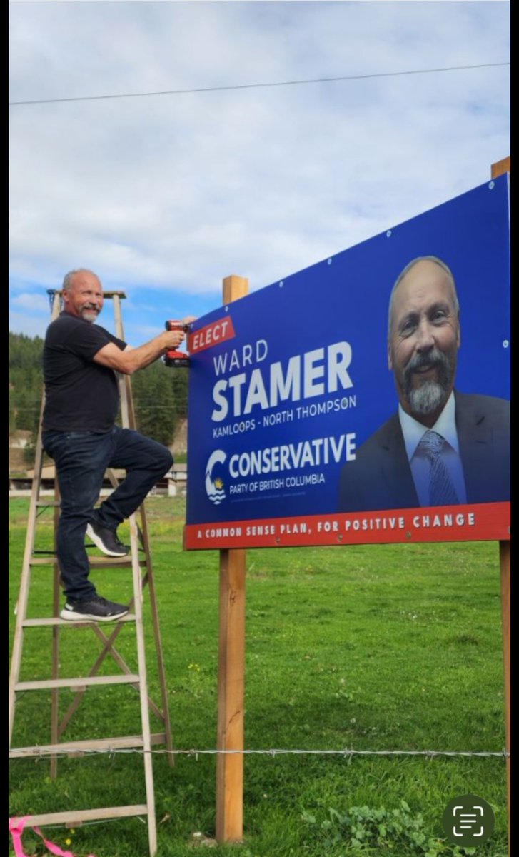 WardStamer's tweet photo. He's putting out signs today just like the rest of the team
Volunteer, order your lawn sign, donate to the campaign at https://t.co/YcMWoFSgq9
#ElectWard #Vote4Ward #Kamloops #NorthThompson #KamPoli https://t.co/frF8rIWJPr