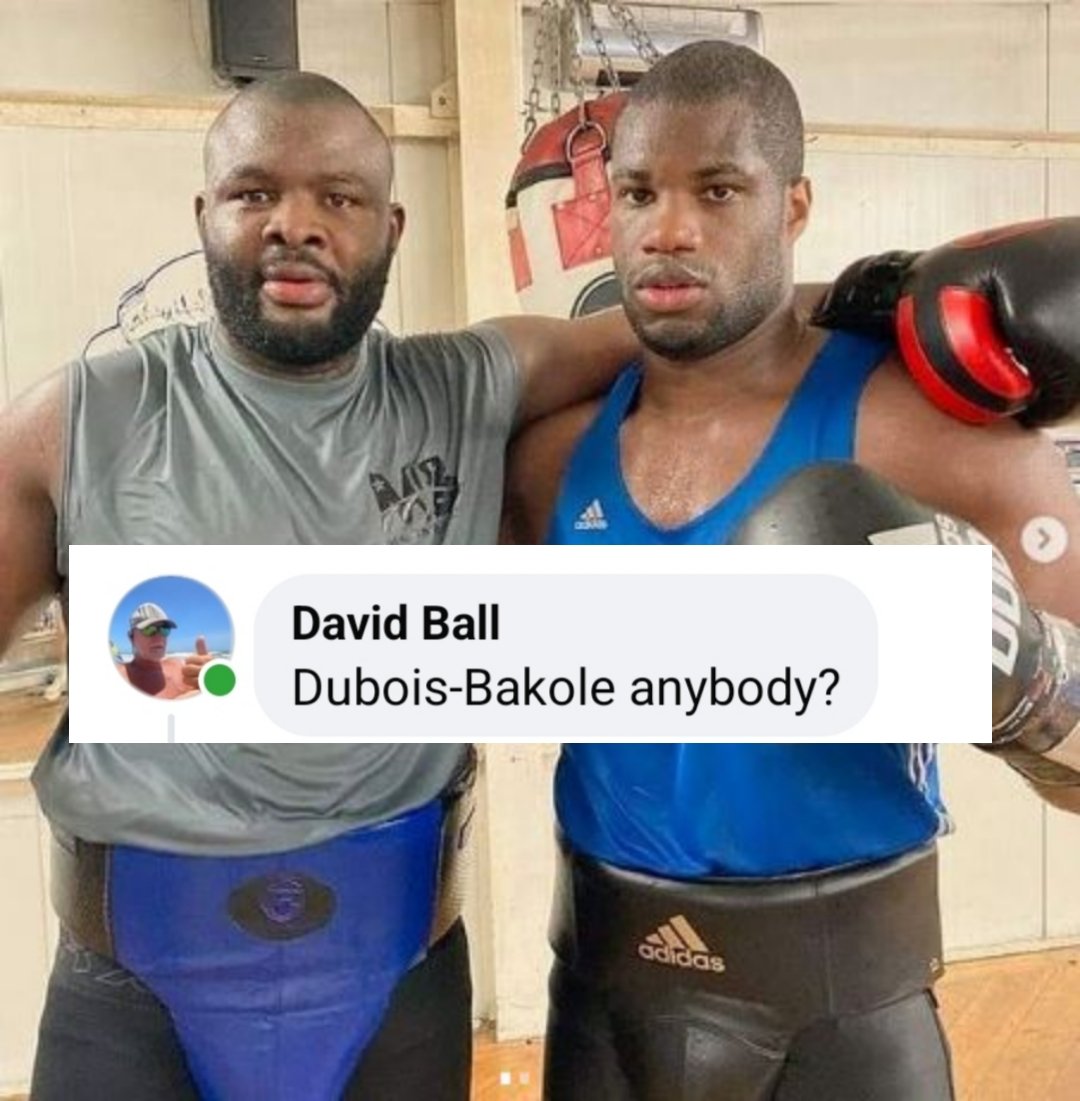 Daniel Dubois vs Martin Bakole. How about it <a href="/Turki_alalshikh/">TURKI ALALSHIKH</a> ?