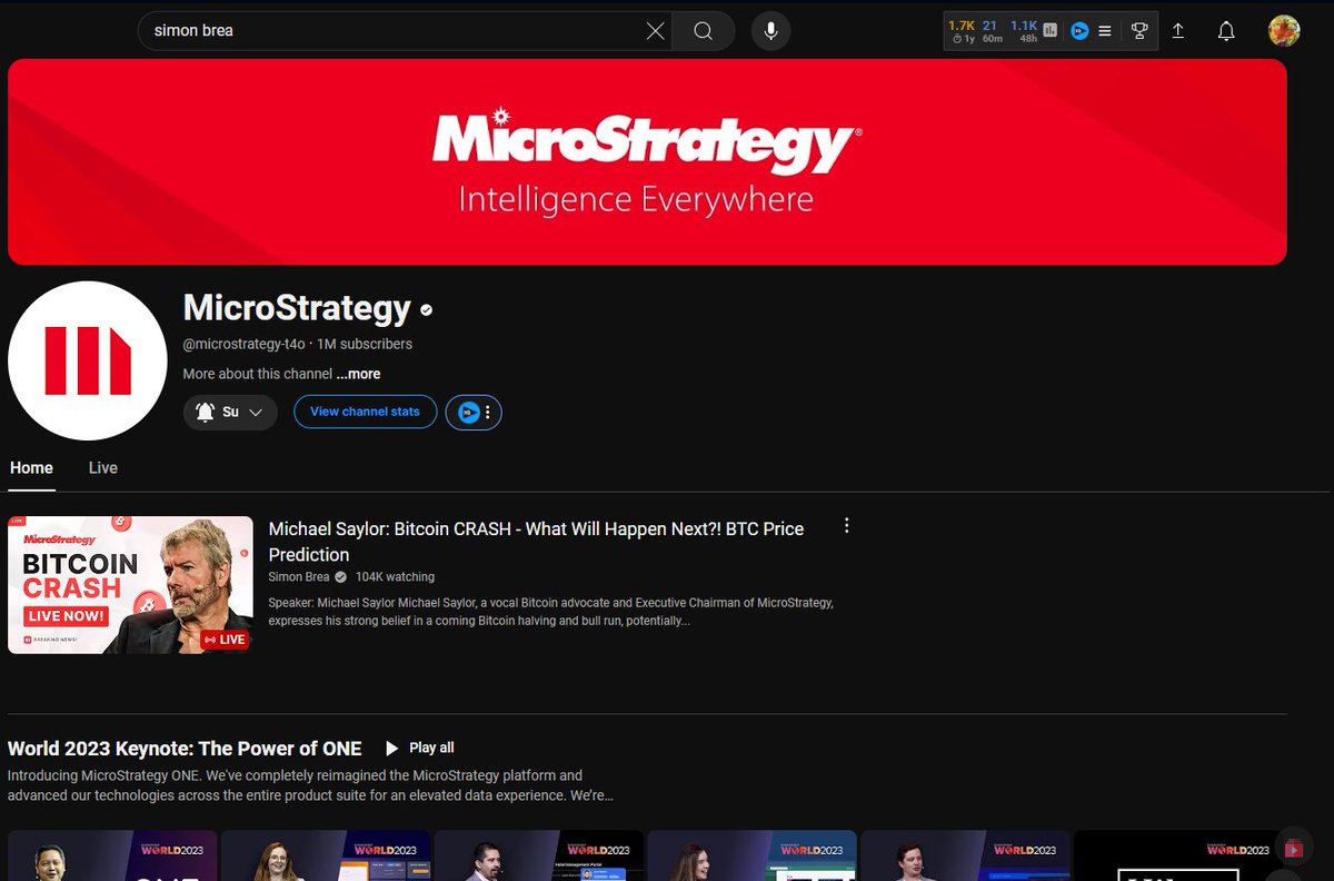 realnashtweets's tweet photo. SIMON BREA HACKED BY MICROSTRATEGY @TeamYouTube https://t.co/zWcyVTm78P