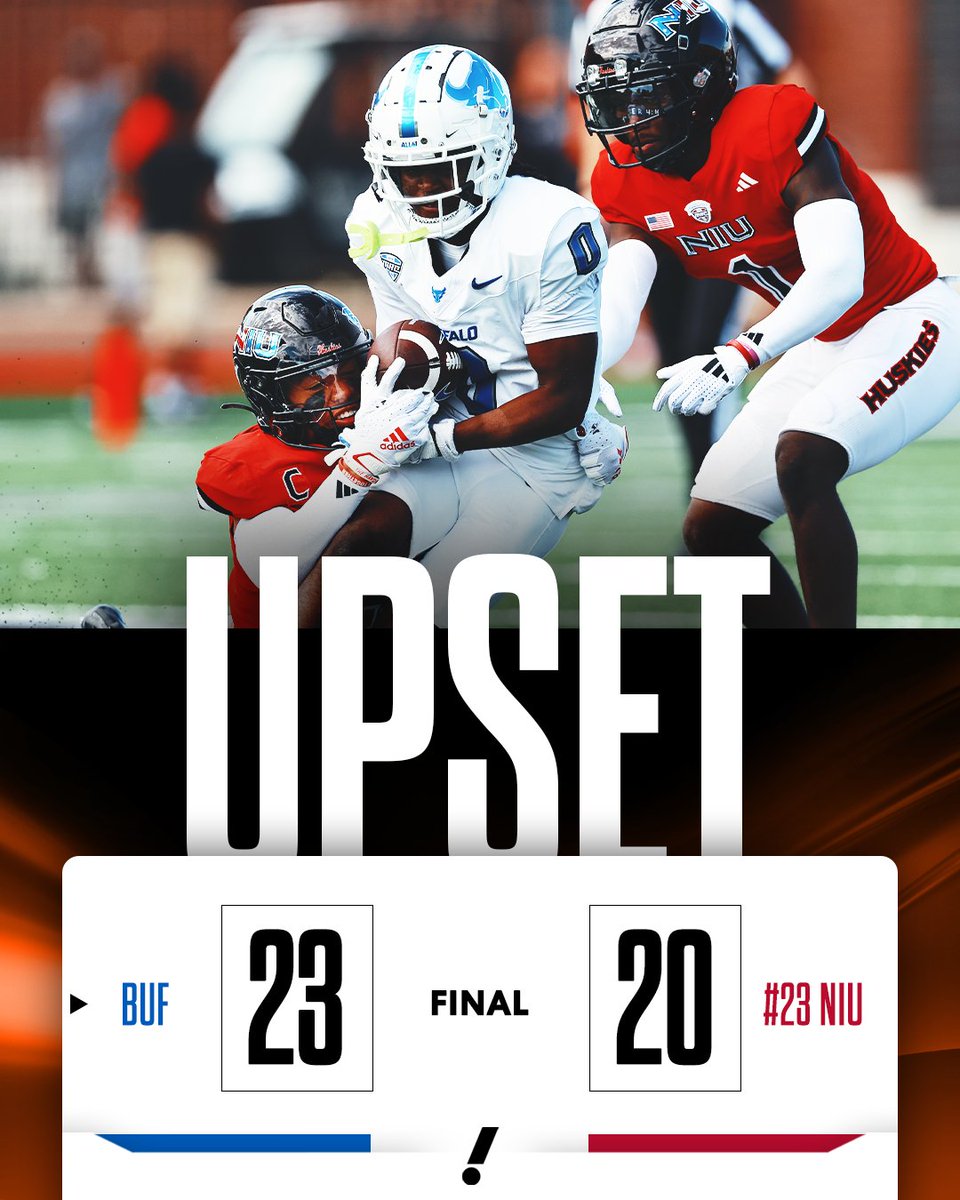 BUFFALO GETS ITS FIRST WIN OVER A RANKED TEAM IN 16 YEARS 🤯