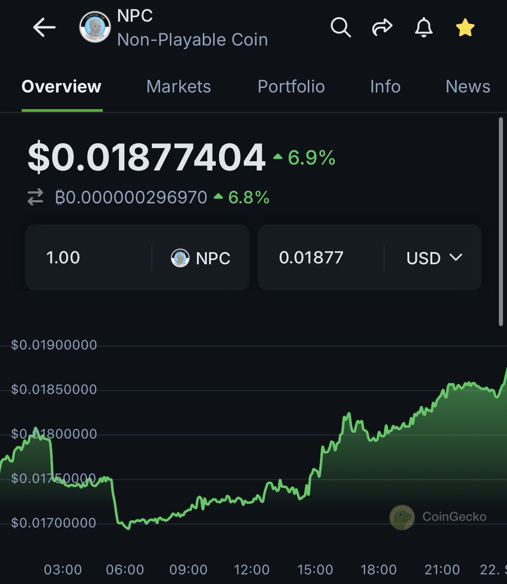 Groving community and key partnerships on the horizon, this is just the beginning $NPC 
 #Crypto