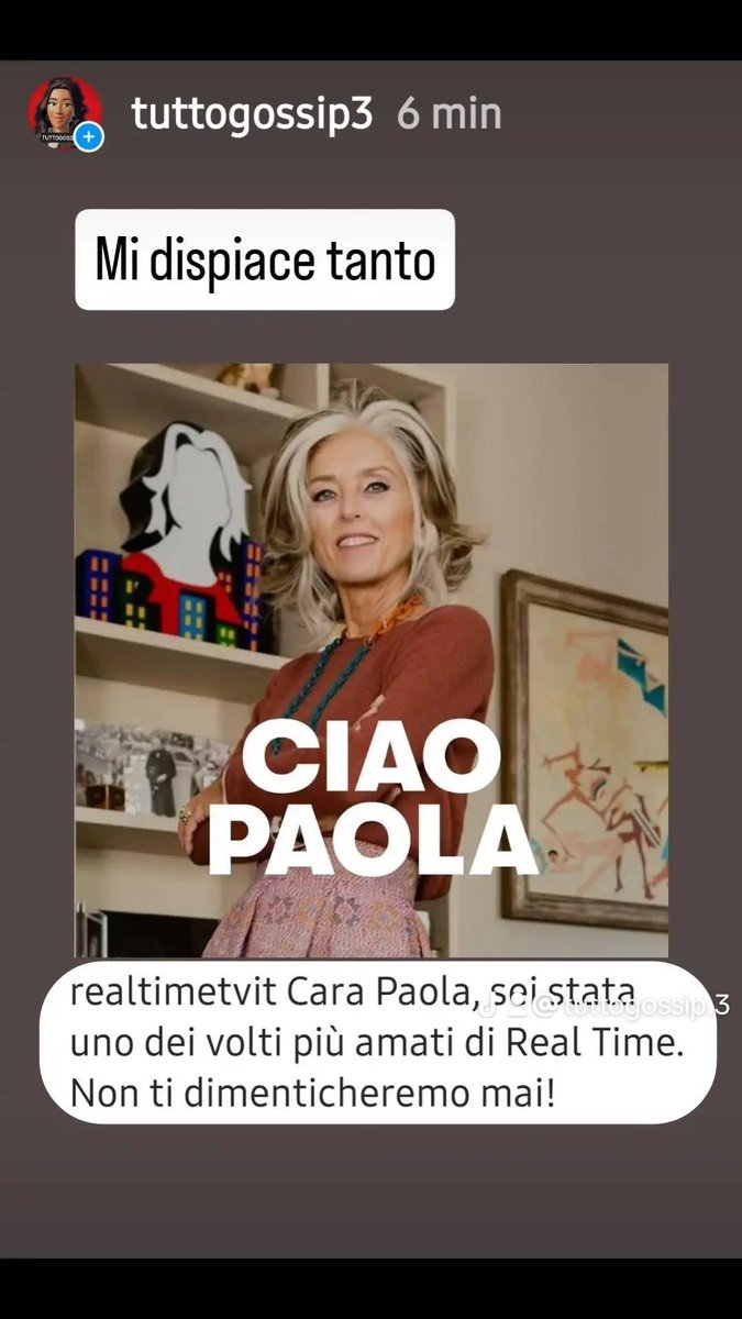 donatda's tweet photo. È mancata #paolamarella ,protagonista di programmi per #realtime ,#vendocasa #cercocasadisperatamente .
Aveva 61 ed era malata da tempo.
Condoglianze alla famiglia https://t.co/9D2DFecvNR