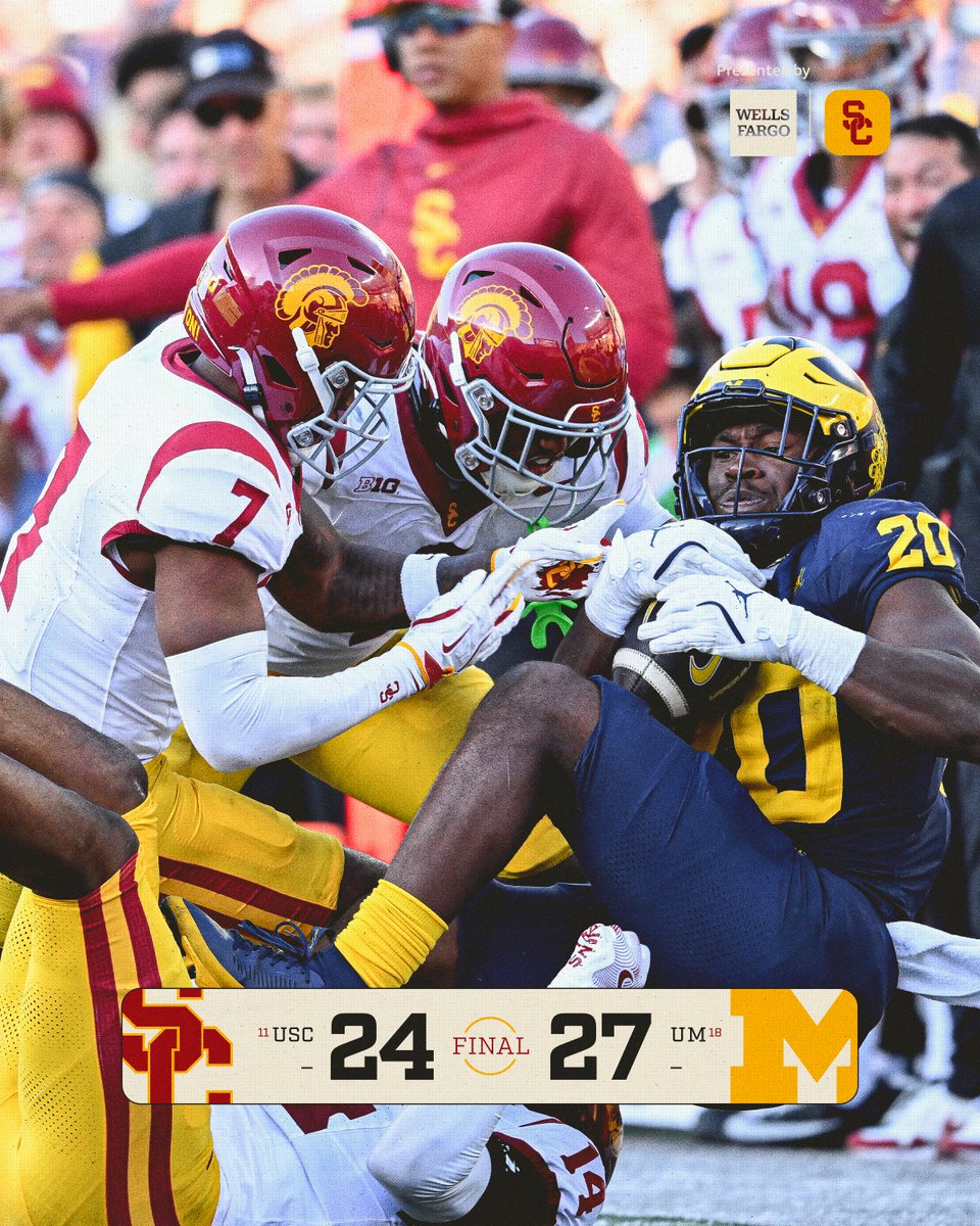 Final from Ann Arbor.

#FightOn | <a href="/WellsFargo/">Wells Fargo</a>