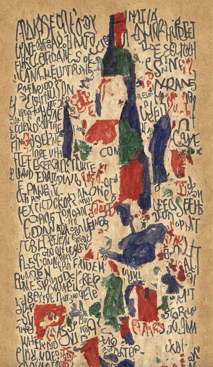 Eleonora Brizi 🌬️ BREEZY (@eleonorabrizi) on Twitter photo And this completes a set of 3 amazing artworks and bottles of wine that I love and can contribute to a very good cause, support artists.
<a href="/msoriaro/">Marcelo Soria-Rodriguez</a>
palabras y todo lo demás #19, a rare digital art by Marcelo Soria-Rodríguez. makersplace.com/exhibition/pal… #raredigitalart #digitalart And this completes a set of 3 amazing artworks and bottles of wine that I love and can contribute to a very good cause, support artists.
<a href="/msoriaro/">Marcelo Soria-Rodriguez</a>
palabras y todo lo demás #19, a rare digital art by Marcelo Soria-Rodríguez. makersplace.com/exhibition/pal… #raredigitalart #digitalart