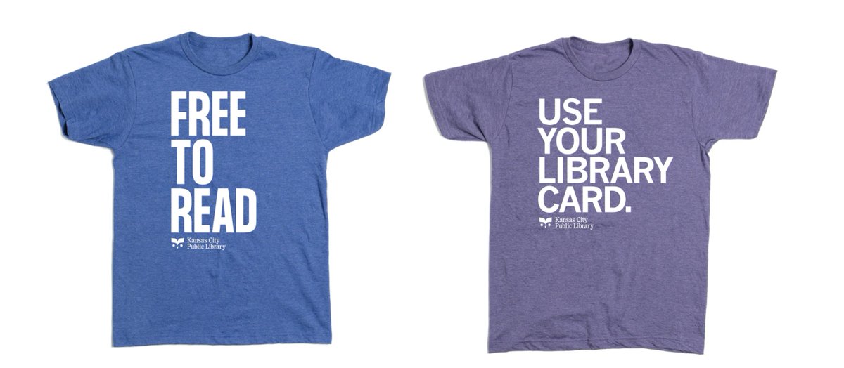 KCLibrary's tweet image. Thanks to @RAYGUNshirts for collaborating with us on these awesome t-shirts. Perfect to wear during #NationalLibraryCardSignUpMonth, #BannedBooksWeek, and all year long.

The Library will receive a $10 donation for each shirt purchased: rayguncustom.com/collections/ka…