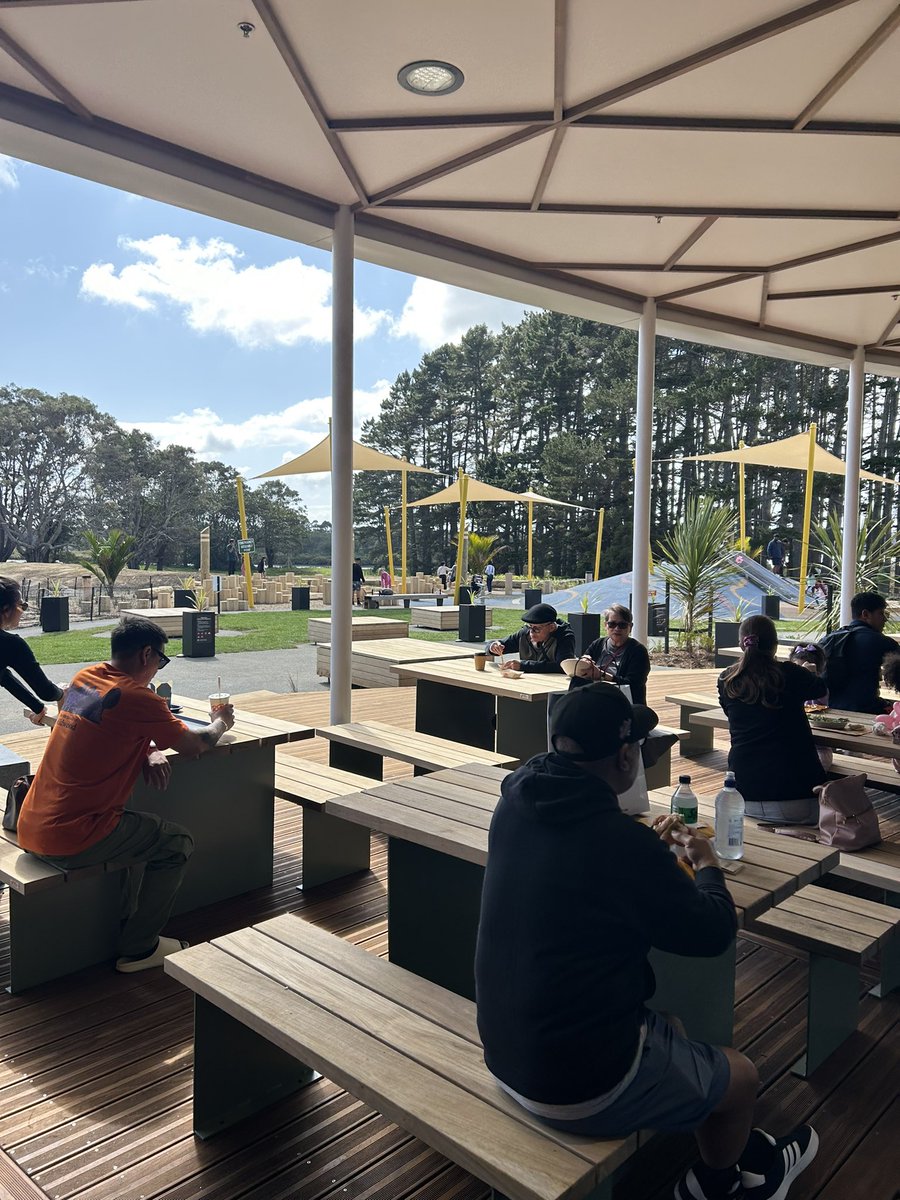 Easily the best way to visit Mānawa Bay is by bike- great Locky Dock bike park and charge thanks to <a href="/BigStreetBikers/">Locky Dock</a> <a href="/MercuryNZ/">Mercury</a>