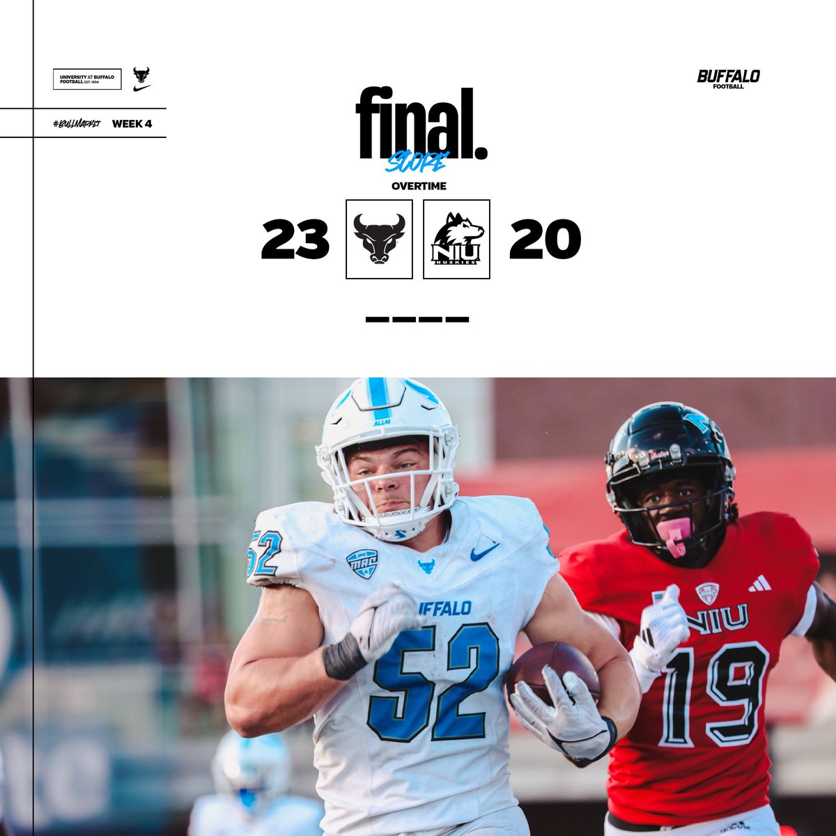 UB Football (@ubfootball) on Twitter photo What a win! 
#UBhornsUP🤘 l #BullMarket📈 What a win! 
#UBhornsUP🤘 l #BullMarket📈