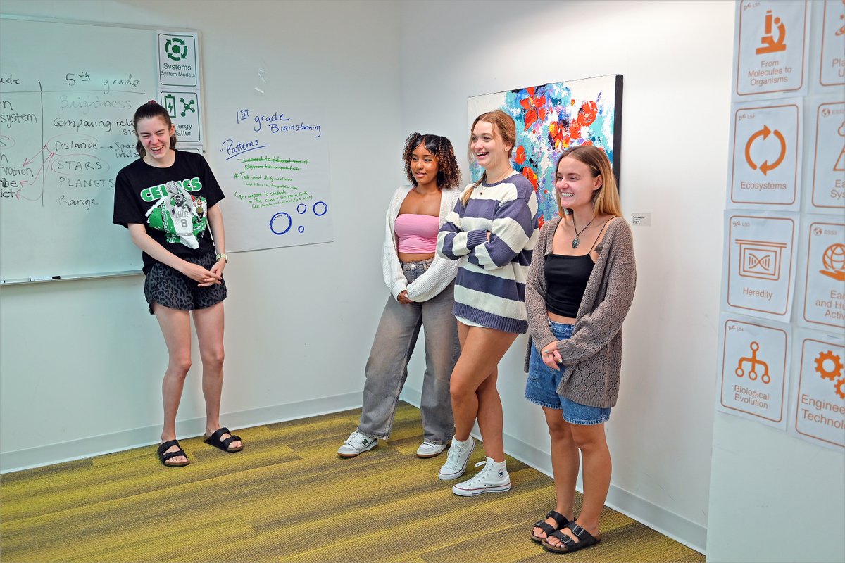 BakerSchoolAU's tweet photo. In these photos, the Science Disciplinary Content in the Elementary Classroom #students of SOE EdD Program Director Dr. William Thomas, IV, practice engagement hooks for introducing instructions to students. Learn more about our programs at https://t.co/AsfYpIm9ym @AmericanU https://t.co/N3QdN87BqX