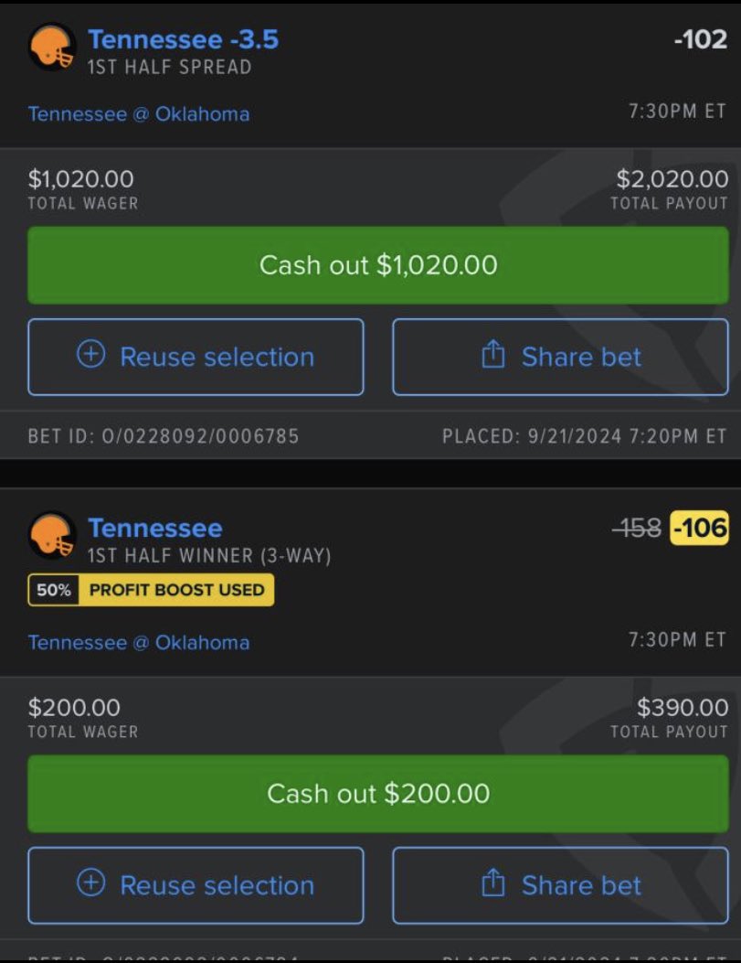 Beefypicks's tweet photo. TO CLOSE THE NIGHT OFF FELLAS…🏈💎

LFG IM READY….💰💰

💎TENNESSEE 💎 https://t.co/8sNRTzLJQP