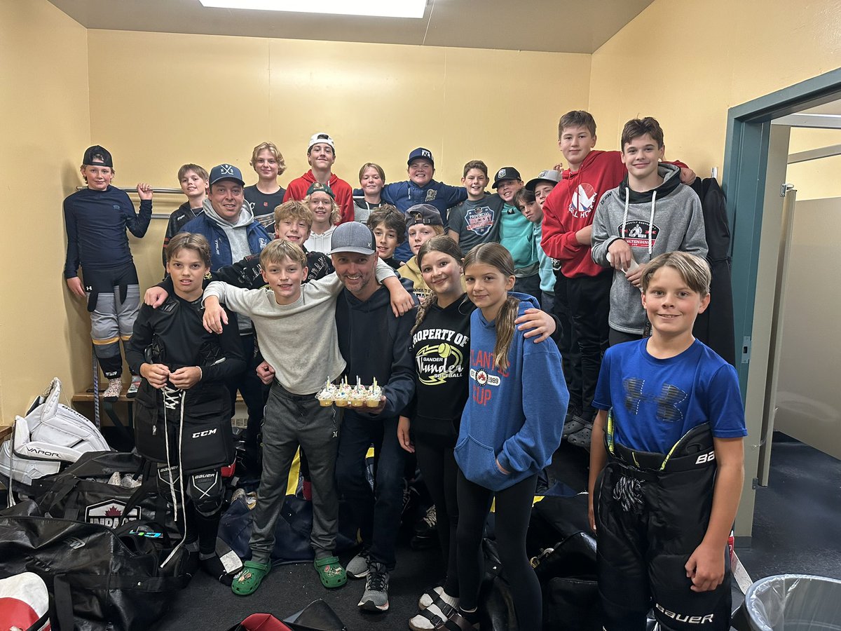 Happy Birthday Coach Chris!  Hope you had fun with the crew at Windsor Stadium!  #icepakbirthday