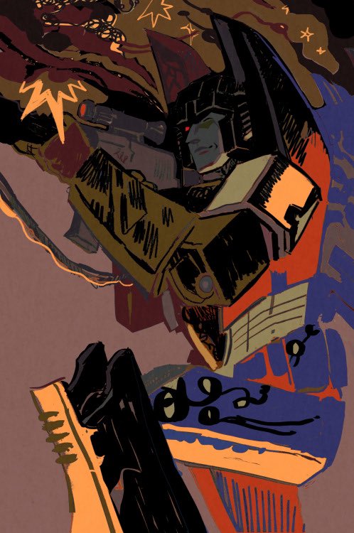 「missed it, but happy #TransformersDay 」|Casper Pham 🩸のイラスト