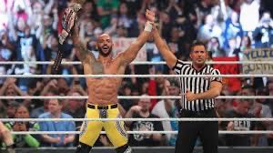 DFW_Wrestling's tweet photo. Tyson stands up, the referee raising his hand, Tyson looks on at Malik who nods his head at the champion before exiting the ring

Tyson is confused but celebrates as the cell lowers https://t.co/KnUF7Orf21