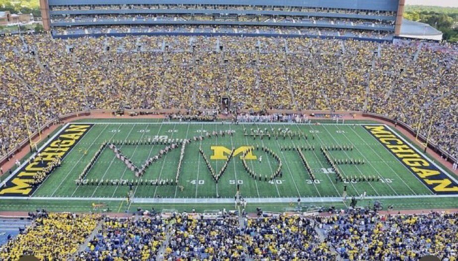 Amazing, this beautiful human display of “VOTE” was seen at the University of Michigan football game. I love this.