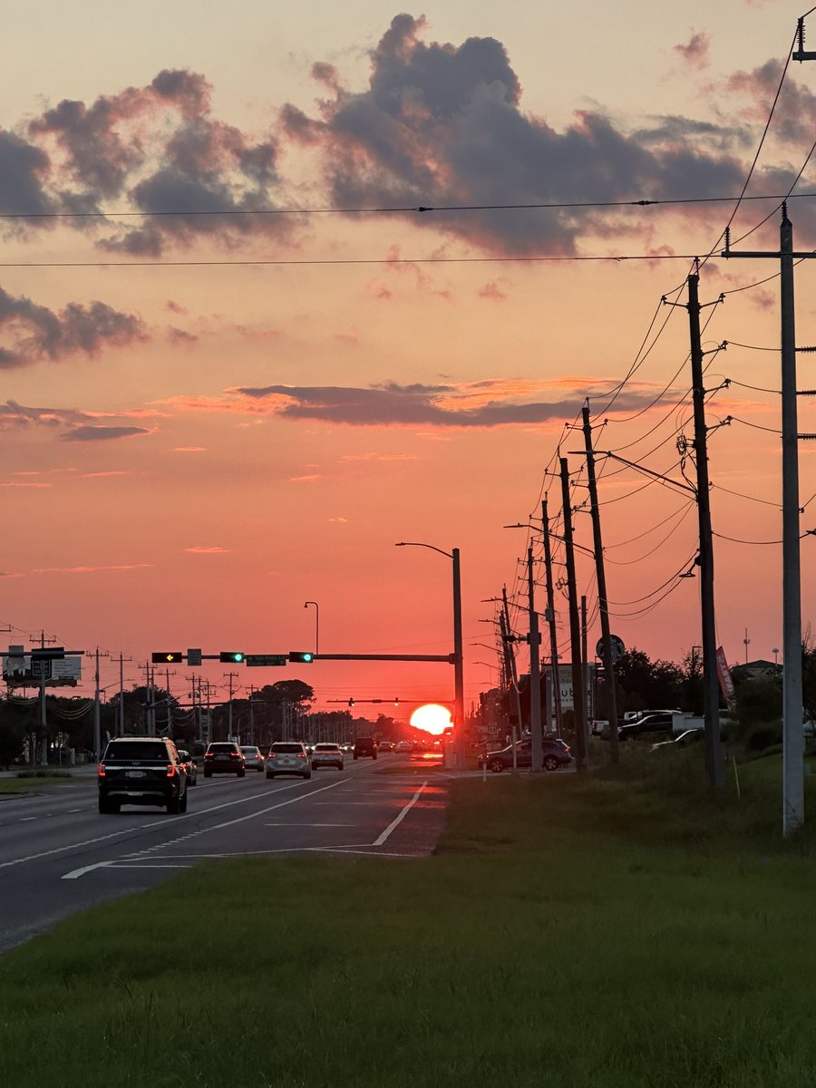 Breathtaking Sunset US 98 West Navarre Beach 😍