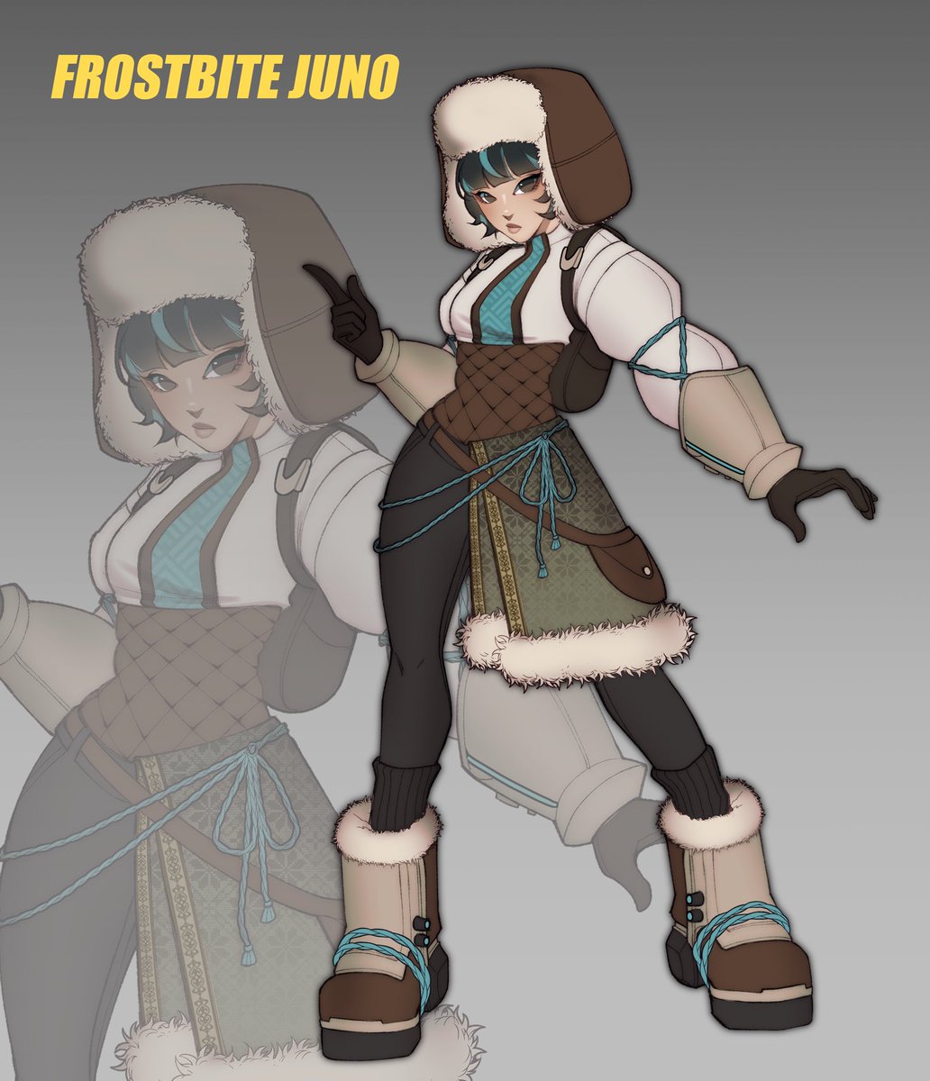 “frostbite juno” ❄️ #Overwatch2