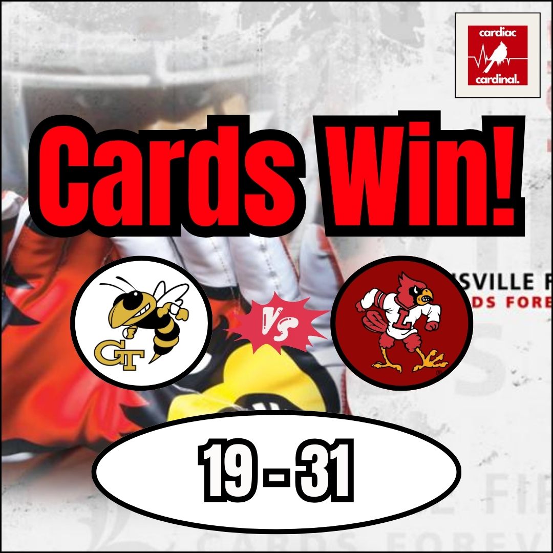 TopTierUofL's tweet image. Week 5 🏈 Victory Poster ⬇️

#gocards #accnetwork