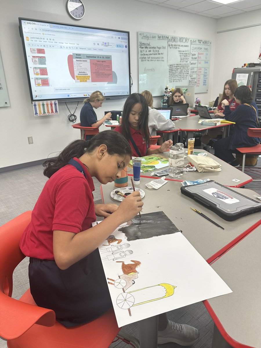 ap_hoff's tweet image. Art Around The World!! #artinschools @ADHUS_FAUHS