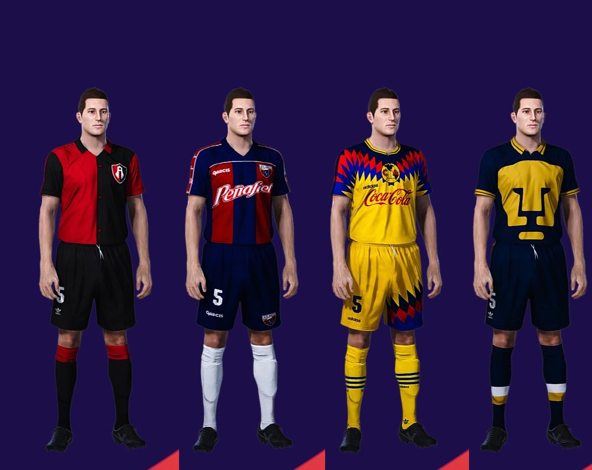HeyimJair's tweet photo. El mejor OF de la @LigaBBVAMX Apertura 2024 para PES2021 y PES2020 ya esta listo! Solo queda hacer las versiones de los TED con kits grandes y edad de jugadores al 2024 para subir los archivos!

Algunos equipos cuentan con kits clásicos y especiales, por ahora dejo otra previa! https://t.co/IjfpuIFytt